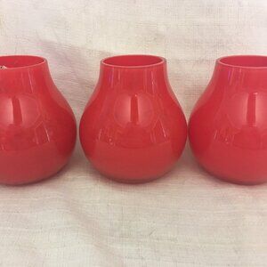 Coral Candle Holders - Set of 3